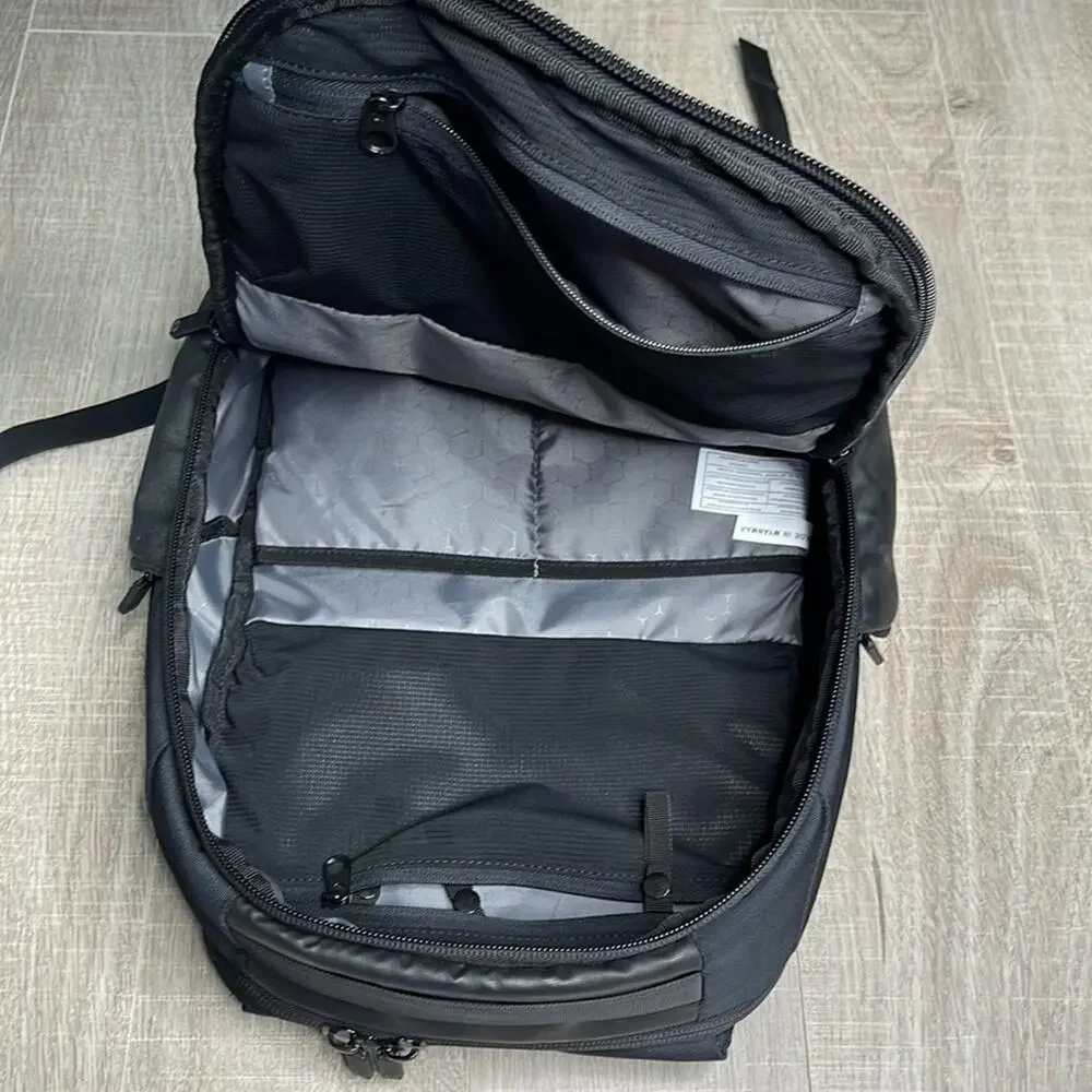 OGIO Black Multi Pocket Passed Straps Backpack